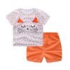 Adorable Cartoon Clothing for Baby Boy & Girl – Summer Casual T-Shirt Sets!