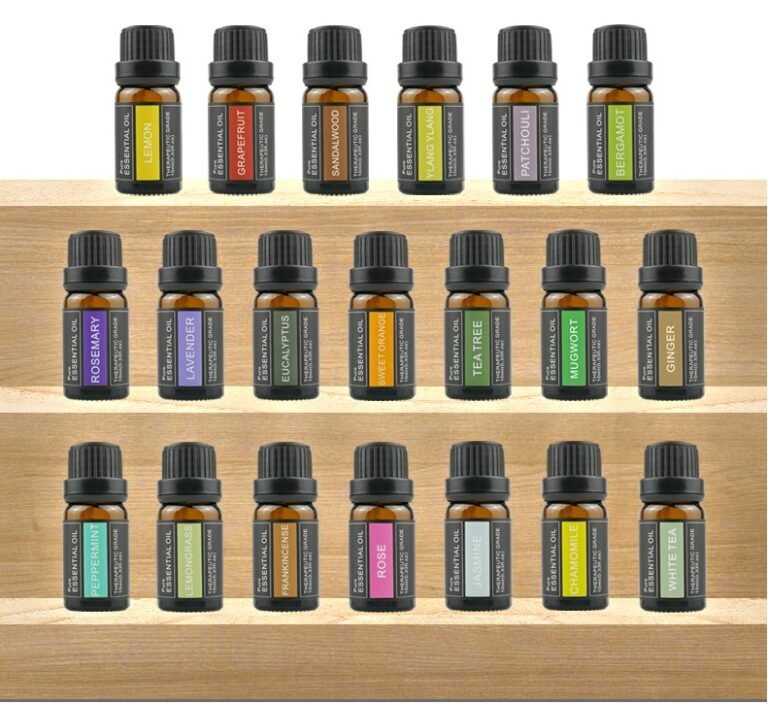 Calming aromatherapy oils
