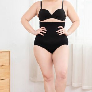 New Silicone Design Breathable High-Waisted Shaping Panties – Flattering & Comfortable Fit!
