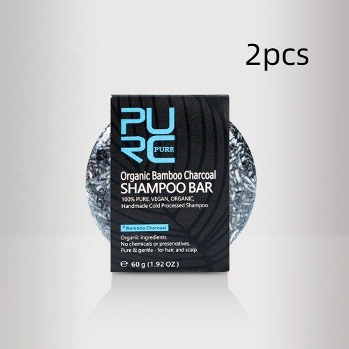 Purifying Bamboo Charcoal Shampoo Soap – Deep Cleansing & Detox!