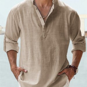 Stay Cool & Stylish: Fashion Casual Loose Sports Shirt for Active Men!