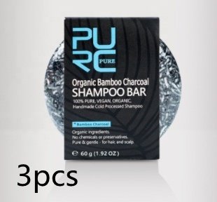 Purifying Bamboo Charcoal Shampoo Soap – Deep Cleansing & Detox!