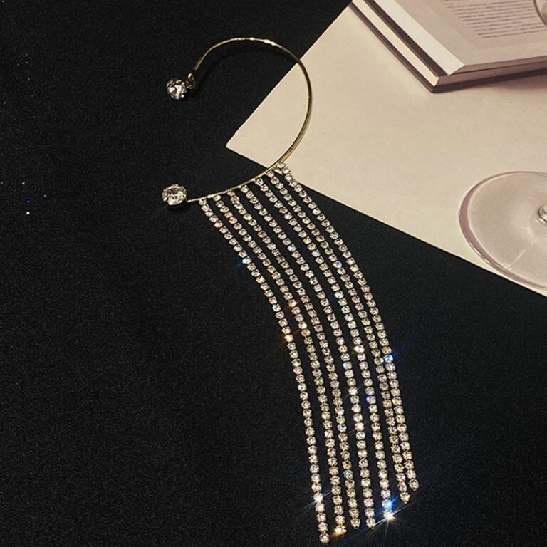 long drop earrings
