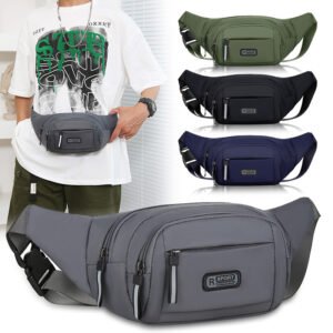 Men's Multifunctional Waist Bag Wear – Crossbody & Hands-Free Convenience!