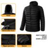 ea3a92c8-5104-4829-bfb0-7b358c378e24.jpg Men Heated Puffer Jacket Electric Heating Coat Insulated Hood Windbreaker 9Heat Zones
